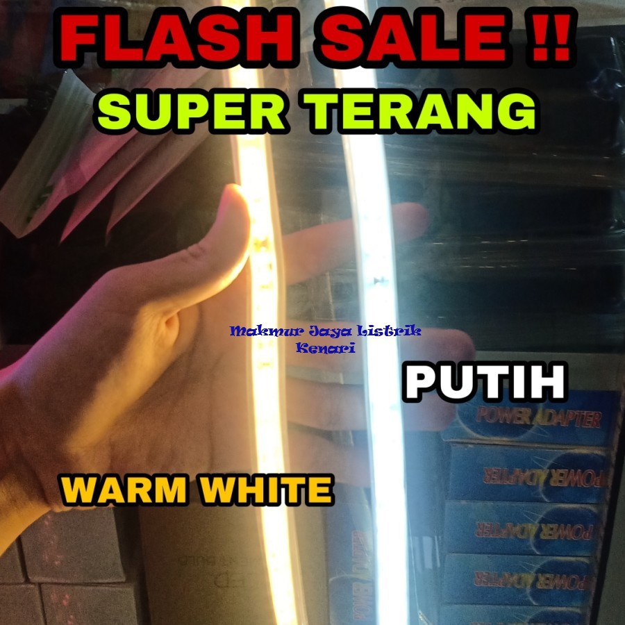 LED STRIP Selang SMD 2835 Mata Rapat 100 METER AC 220V 100M TERANG