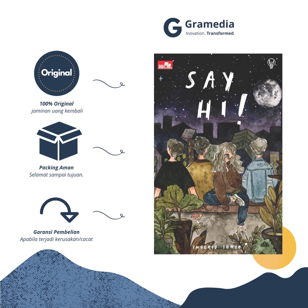 Gramedia Cikupa - Lit: Say Hi