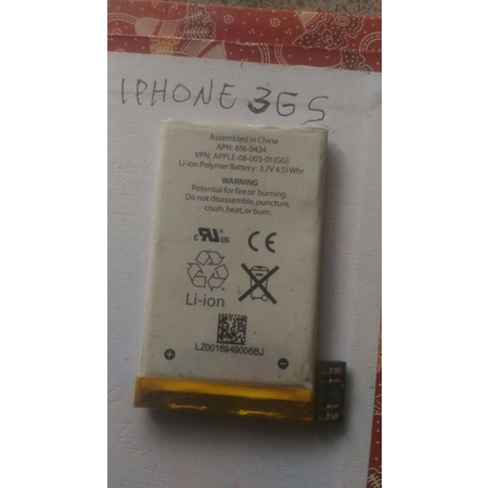 batre iphone 3GS APN:616-0343 bekas