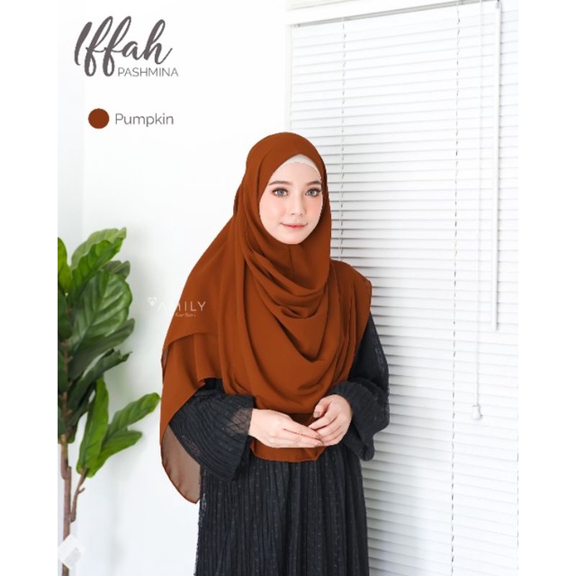 iffah pashmina instan amily hijab