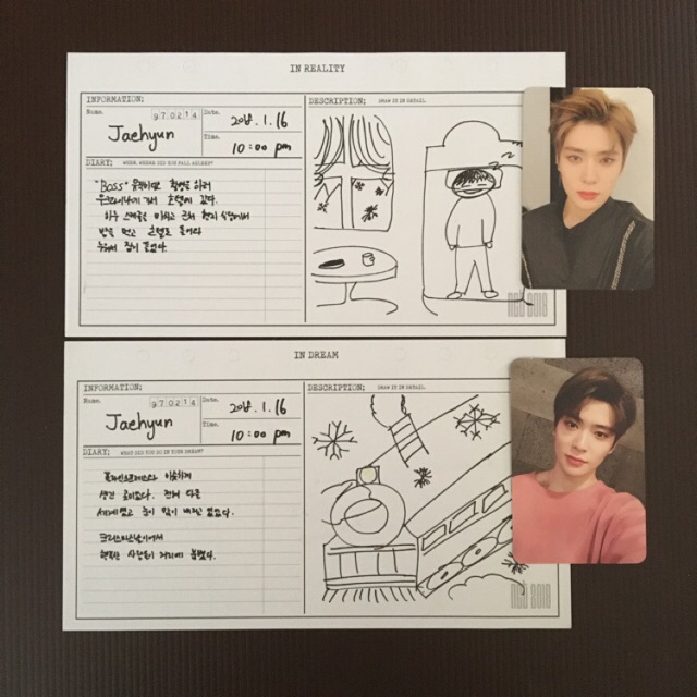 NCT 2018 Empathy Album Diary Jaehyun Reality Dream