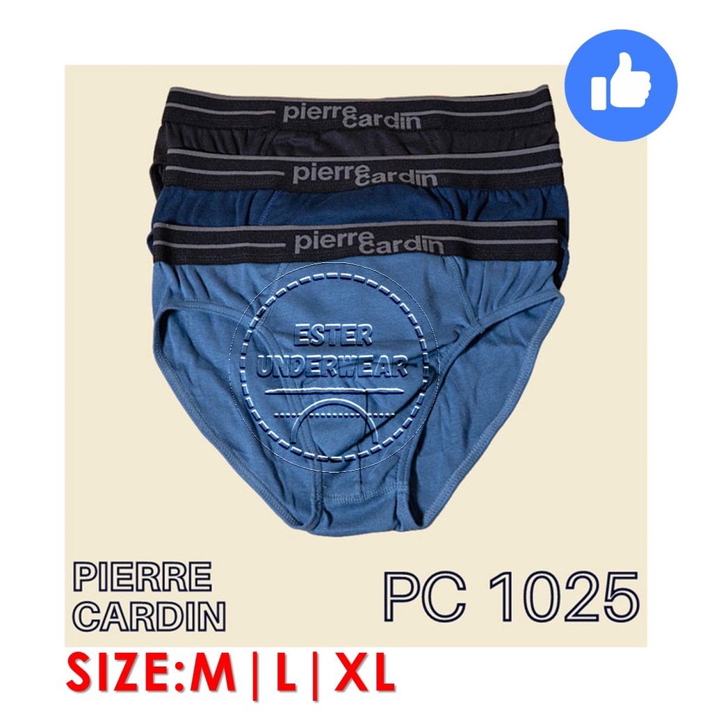 Celana Dalam Pria PIERRE CARDIN PC 1025 ISI-3 PCS bahan Katun