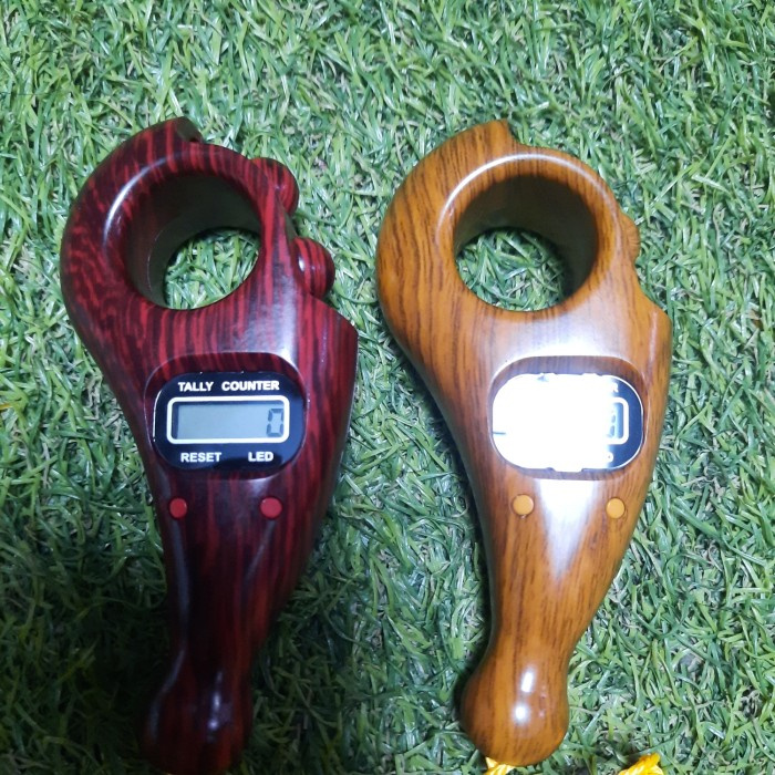 Terlaris DIGITAL TASBIH SULTAN URAT KAYU LAMPU LED - coklat kayu Berkualitas