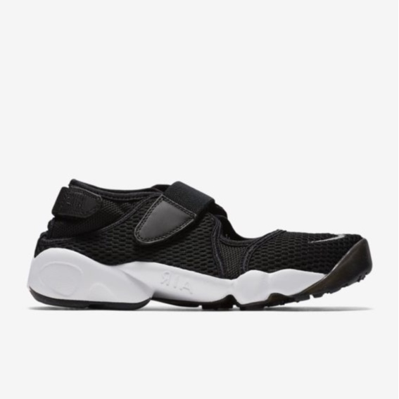 Sepatu Sendal/Sepatu Santai Pria dan Wanita NIKE AIR RIFT Black Cool/White