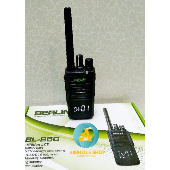 Ht Berlin BL 250 vhf original murah