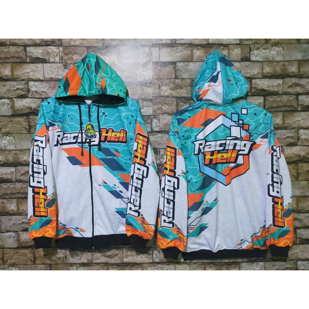 TERLARIS JAKET RACING HELL FULLPRINTING