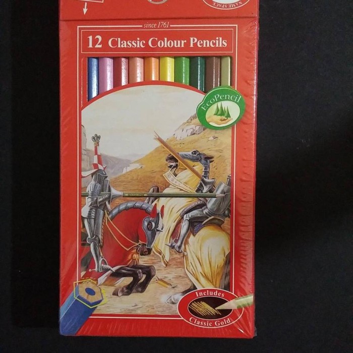 

Limited Pensil Warna Faber-Castell Classic 12 Warna Sale!!!