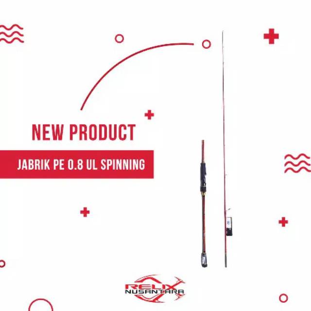 Rod Relix Jabrik 0,8 662 spinning OH free PVC