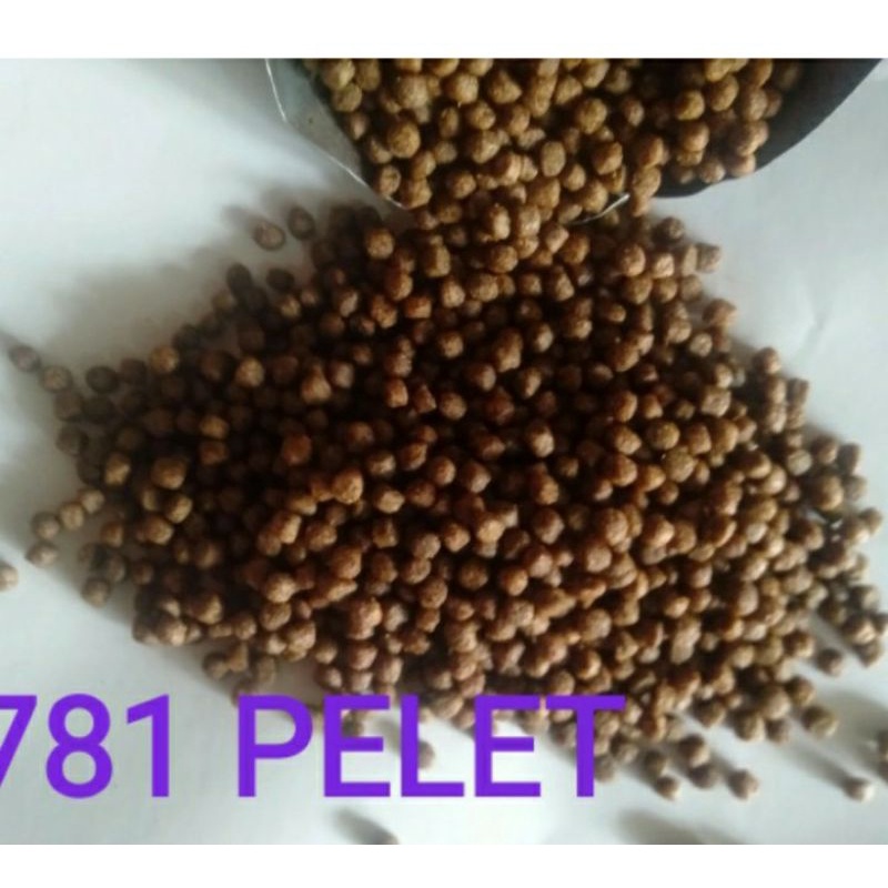 pelet makanan ikan hiprovite 781 polos