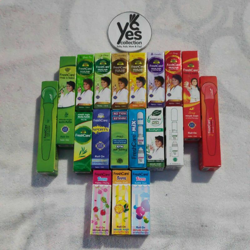 Freshcare fresh care 10ml minyak angin aromatherapy aromaterapi aroma terapi roll on gosok top brand