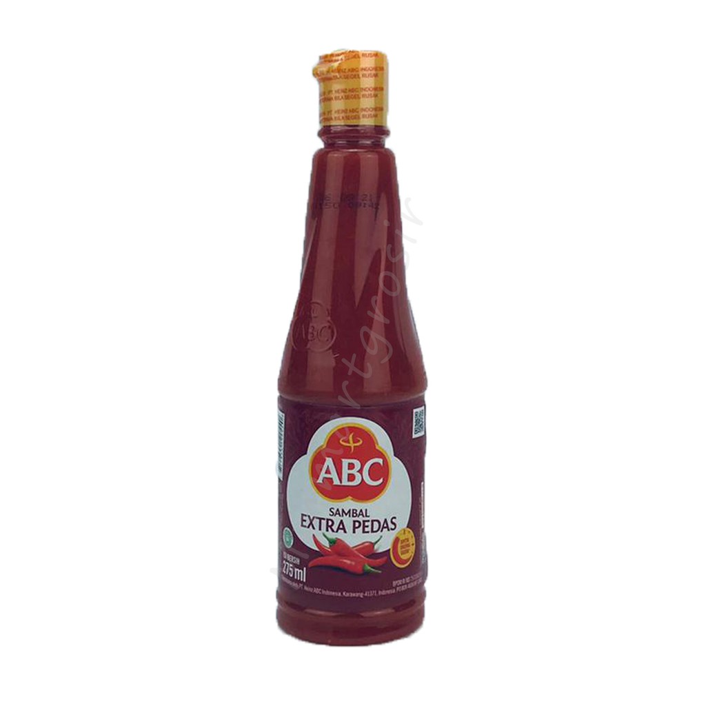 ABC SAMBAL EXTRA PEDAS 275ML / SAUS SAMBAL