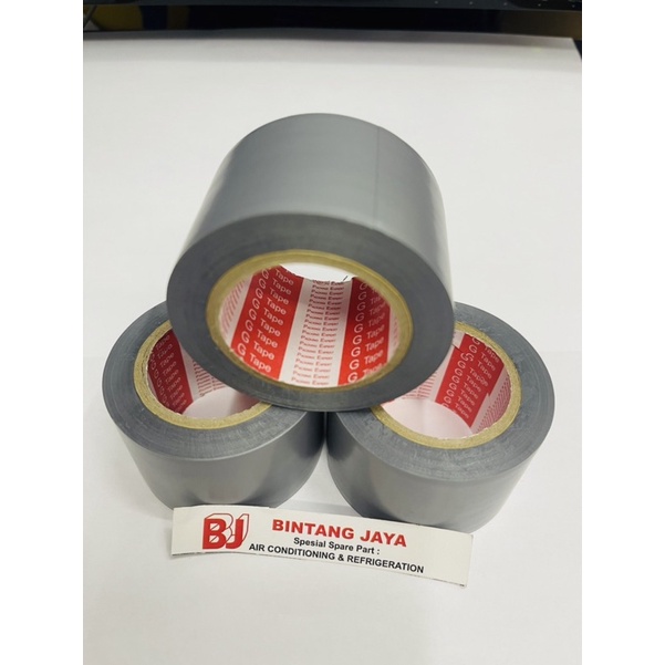 Ductape ac lem abu isolasi lakban pipa ac lem warna ABU