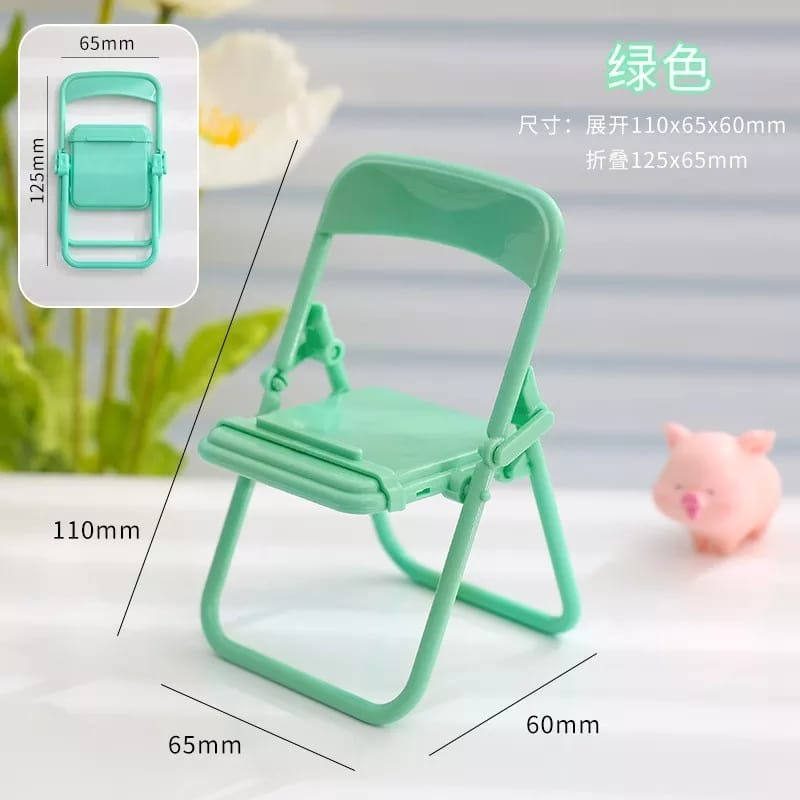 Holder Kursi Folding Chair Stand Holder Phone Universal Holder Stand HP Varian Kursi Lipat Dudukan Penyangga HP