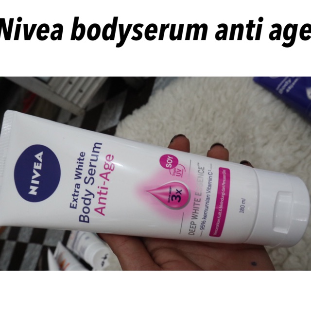 NIVEA BODY SERUM ANTI AGE / NIVEA EXTRA WHITE BODY SERUM ANTI AGE