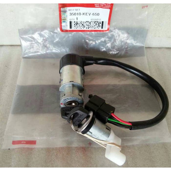KUNCI KONTAK SUPRA X 1SET 35010-KEV-650 ORIGINAL HONDA