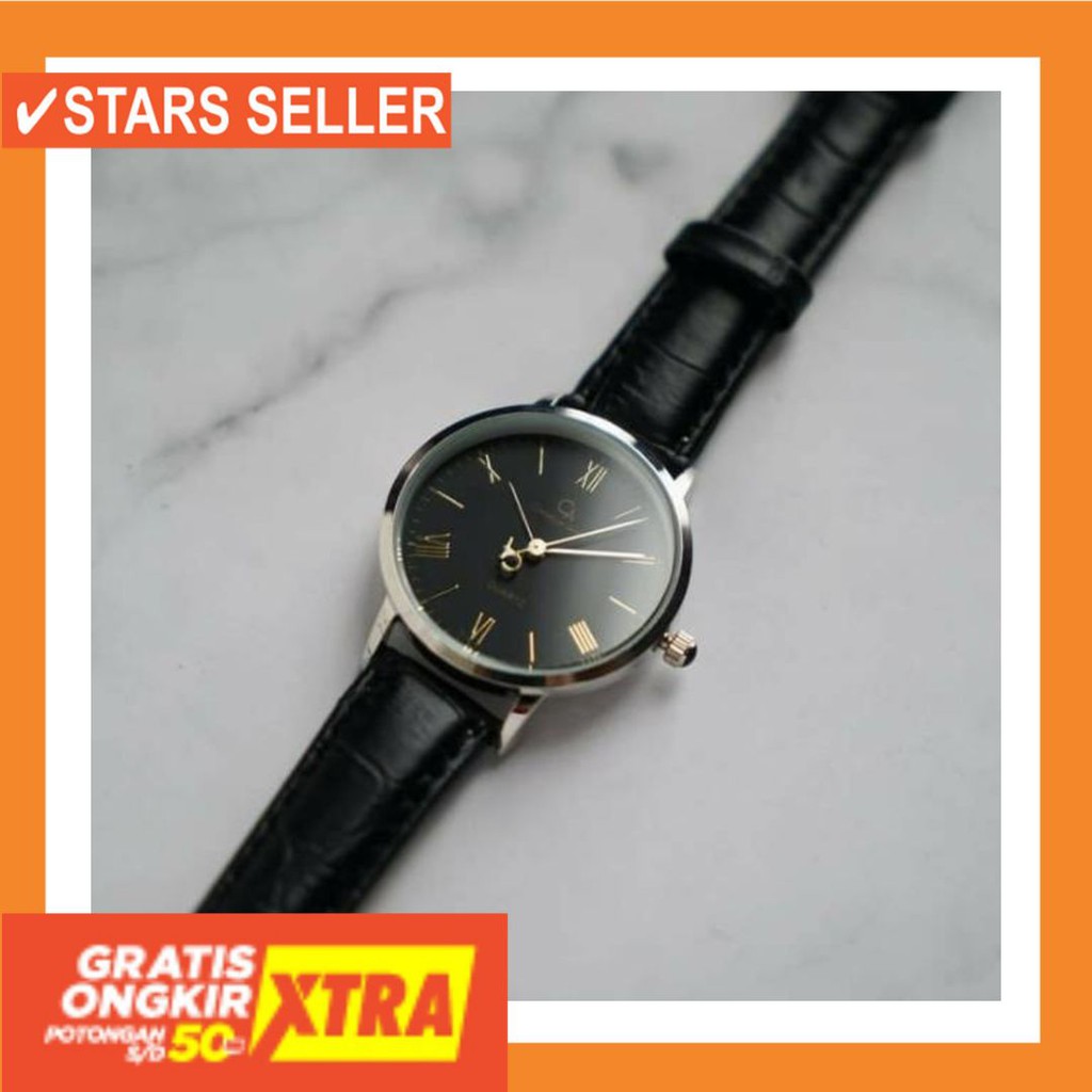 JAM COWOK MASA KINI MURAH TERBARU GSHOK HITAM / Jam Tangan Pria black christyan Arden Cleo