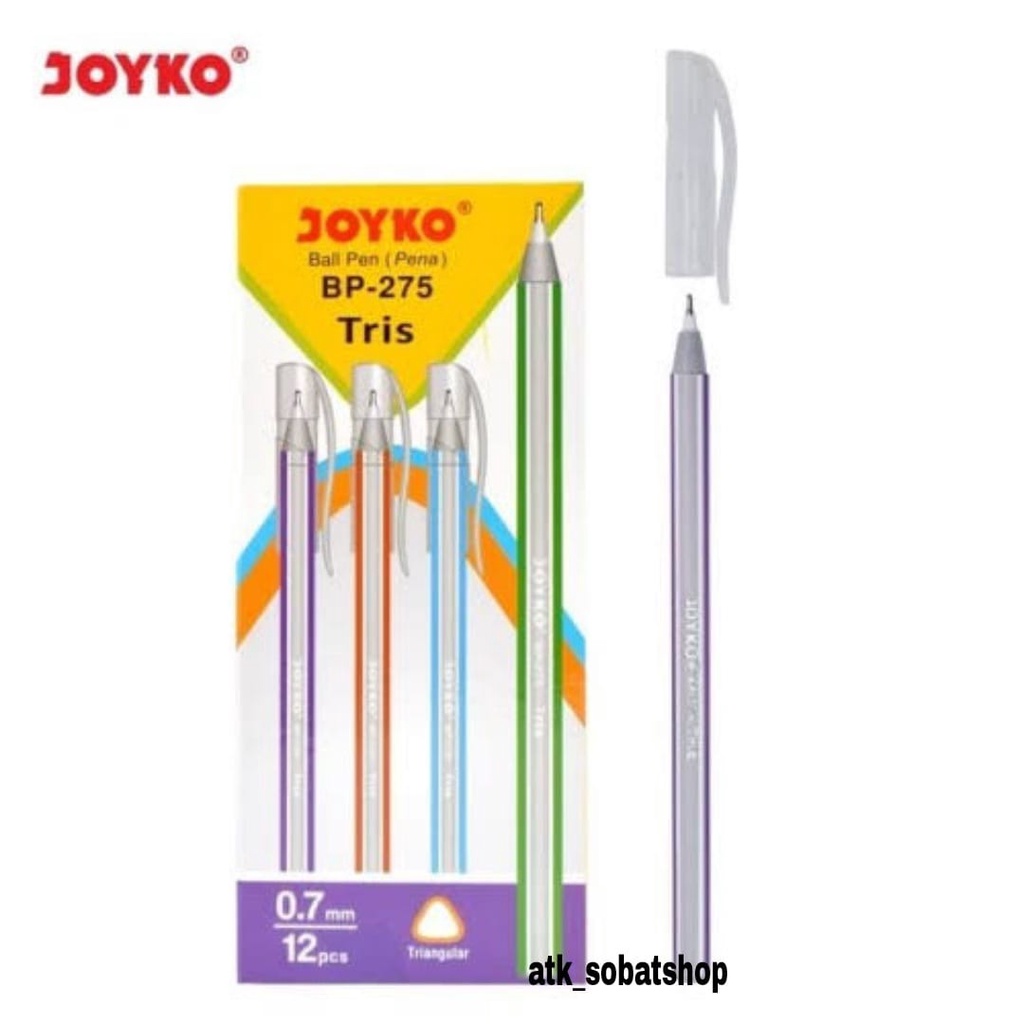 

Pen/Pena/Pulpen Joyko BP-275 Tris /0.7mm (/PCS)