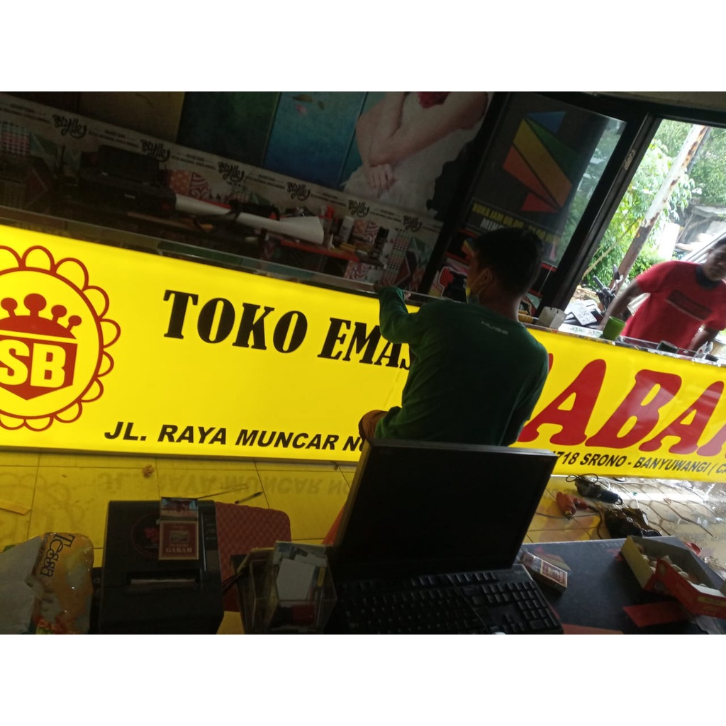 NEON BOX AKRILIK 2 SISI