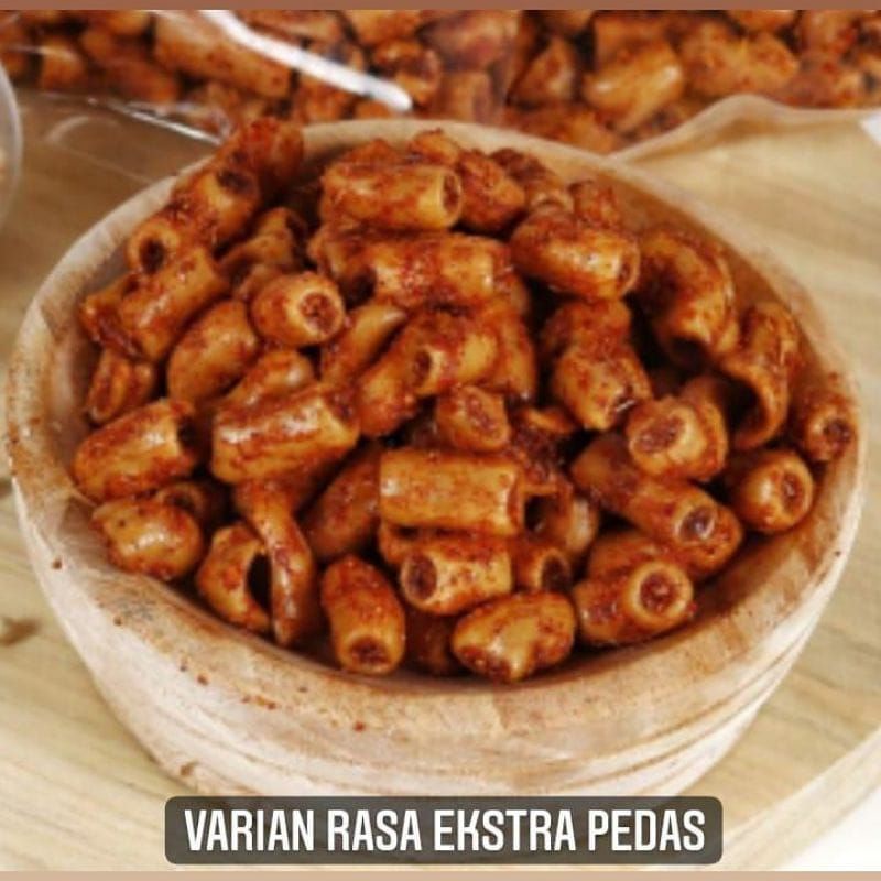 

Makaroni pedas bumbu daun jeruk 500 gram