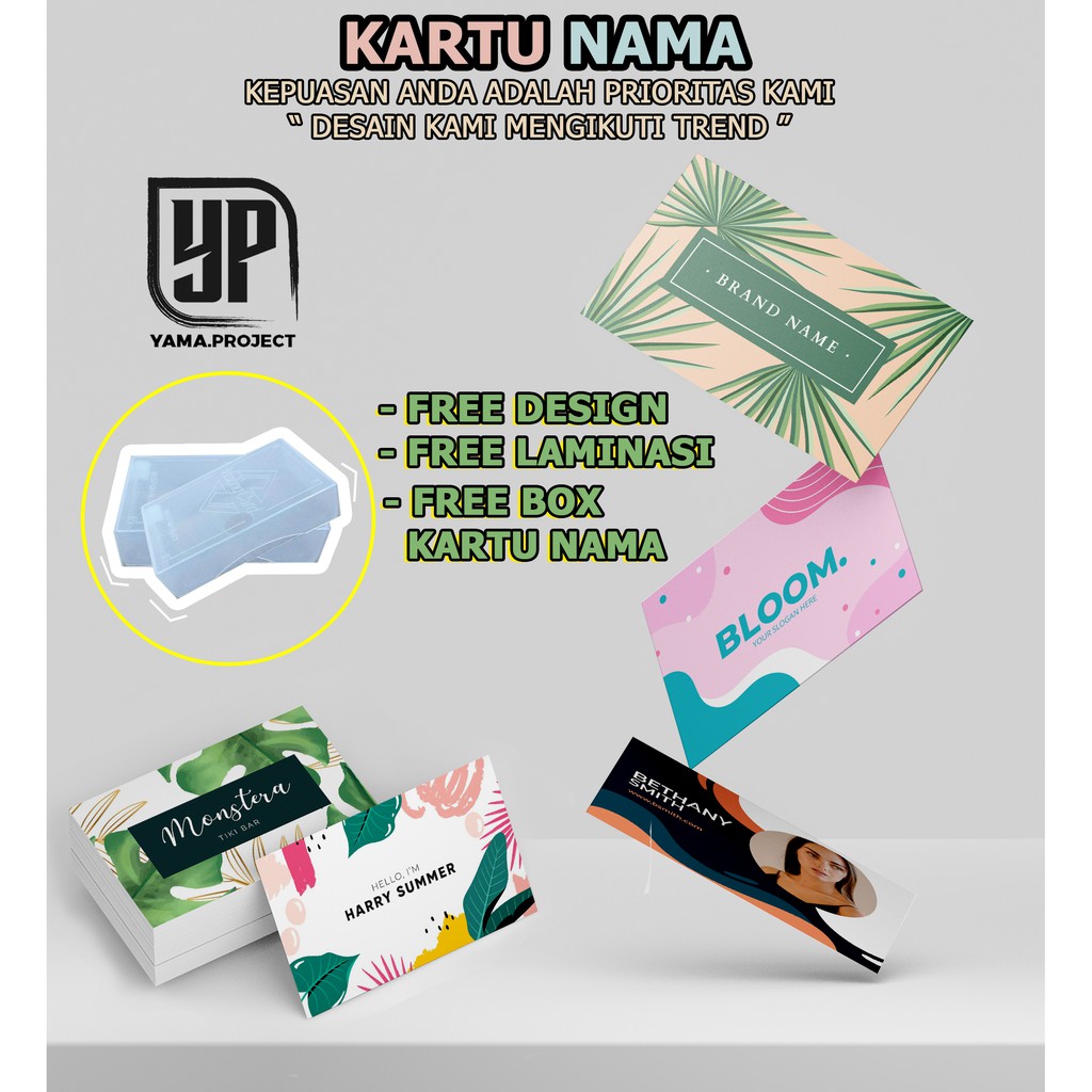 

KARTU NAMA MURAH, FREE DESAIN + FREE LAMINASI VOL. 1