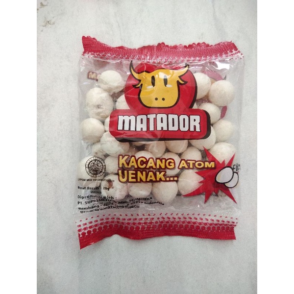 

Kacang atom matador /mamoth isi 10pcs- jajanan jadul-snack jadul-ciki jadul-makanan ringan-camilan