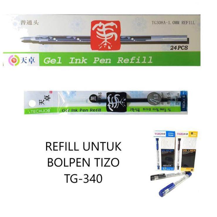 

Serba Mutu Isi Refill Bolpen TIzo TG 340 / Isi Tinta Tizo Tech Job TG 308 A 1.0 mm
