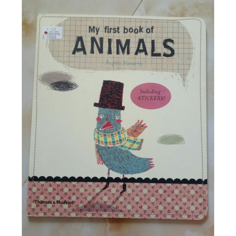 BBW Original Import Book " My First Book Of Animal "