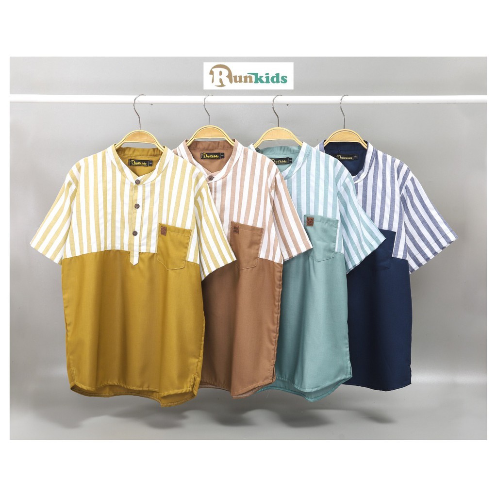 Kemeja/Baju Koko Anak by RunKids