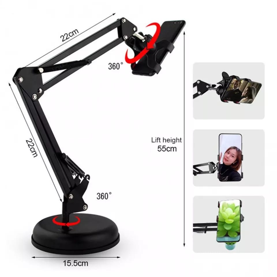 Universal Foldable Desktop Bracket Phone Stand Siaran KTV