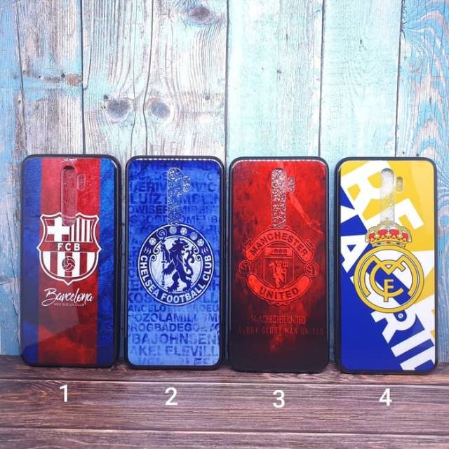 Case Fuze Motif Club Football For OPPO A9 2020 / A5 2020