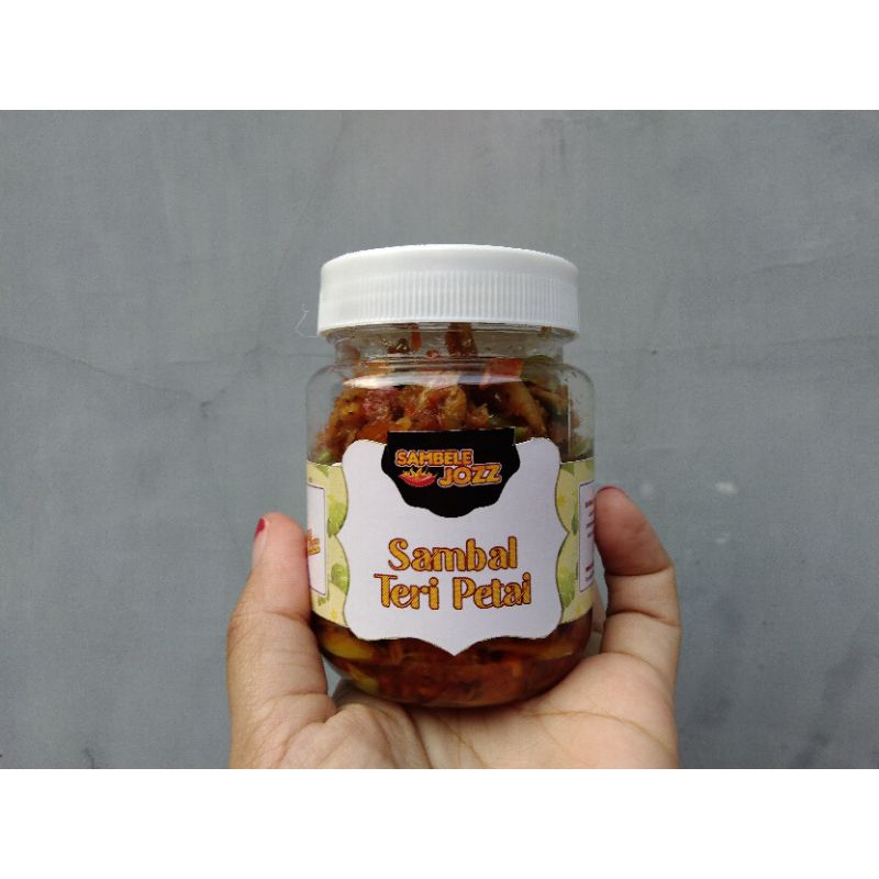 

Sambel Teri Pete | Sambel kemasan botolan 160gr | Sambel homemade