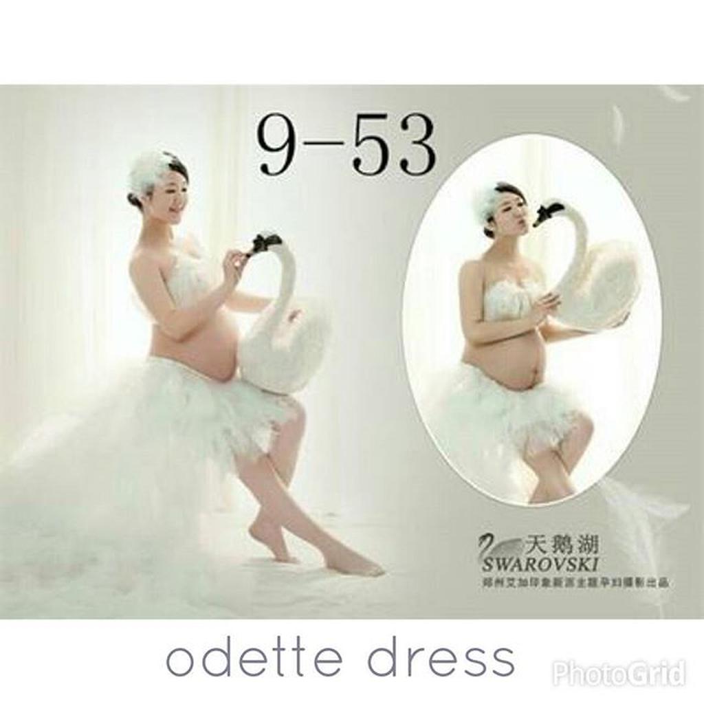 Odette Dress. Baju Hamil Putih. Baju Foto Hamil. Baju Maternity . Maternity Photoshoot