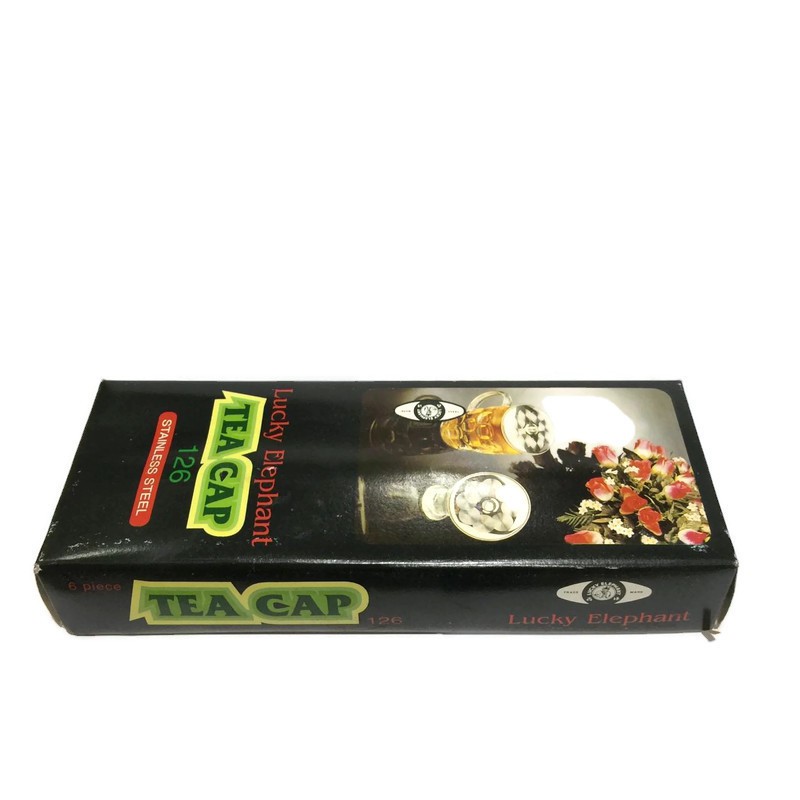 MASPION JAWA LUCKY ELEPHANT 126 TEA CAP STAINLESS STEEL TUTUP GELAS