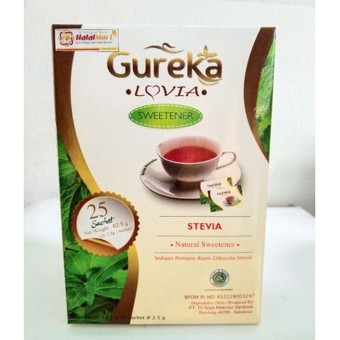 

Agen Herbal Jogja - Jual Gureka Lovia Herbal Pemanis Alami