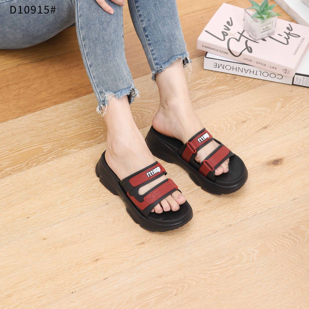 FTTILOP Slippers For Women With Rubber Sandal D10915