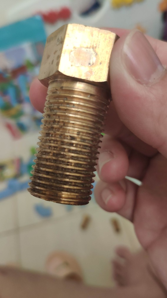 Sock Keran Drat Panjang Kuningan - Sok Keran Nekel - Sock Kran - Sambungan Keran - Sambungan Kran