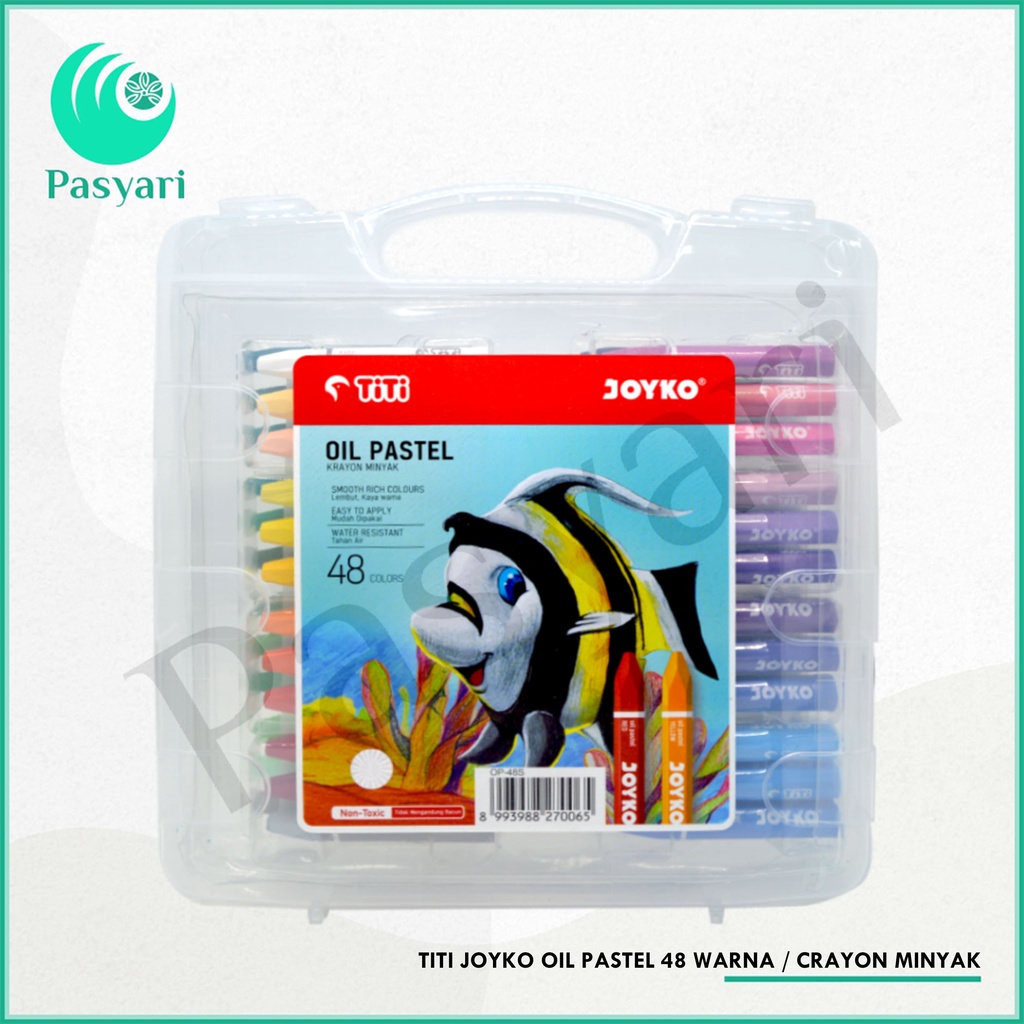 

Joyko Oil Pastel 48 Warna / crayon minyak