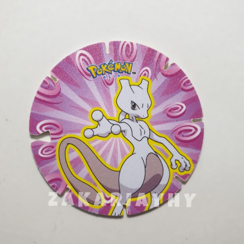 Tazos Pokemon Coin Chiki Balls Mewtwo Rare New