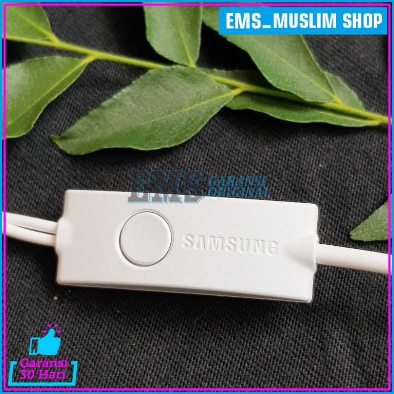 Earphone Headset Samsung Galaxy ORI 100% Mic Made In Indonesia Non Karet