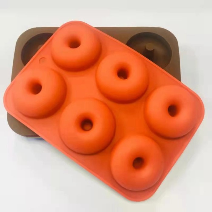 Cetakan Donat Silicone Donat Mold Loyang Cetakan Kue Puding