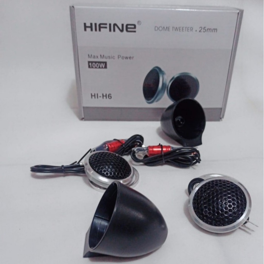 DOME TWEETER HIFINE HI-H6 SERIES 25MM 100 WATT