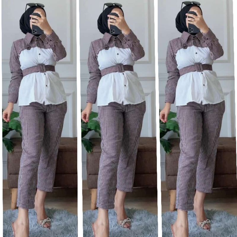 ONE SET SHAKILA | SHAKILA TUNIK | SET SHAKILA KOTAK