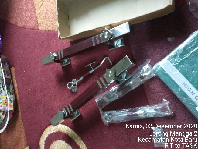 Handle Pintu Rumah Mahoni Tarikan Pintu Maron Gagang Pintu 33 Cm Kunci Pintu Kotak 25mm Spb Minimals