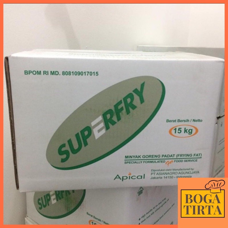 

MINYAK PADAT SUPERFRY 1Kg FRYING FAT