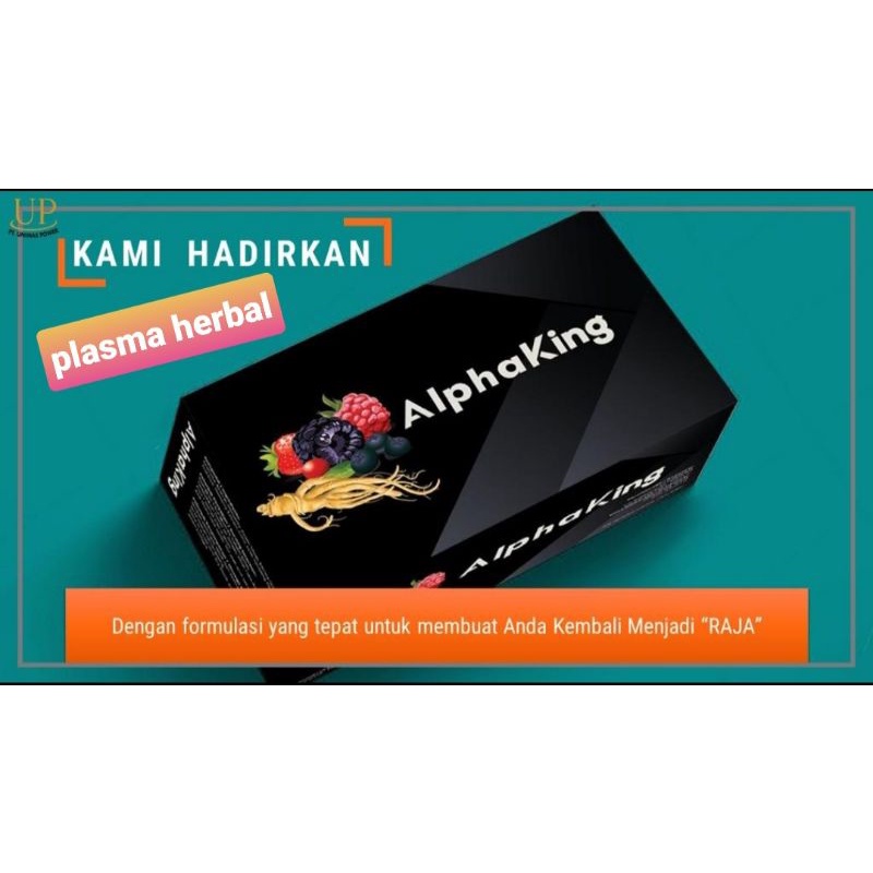 ALPHA KING - ALPHAKING - OBAT STAMINA PRIA KUAT TAHAN LAMA harga per sachet