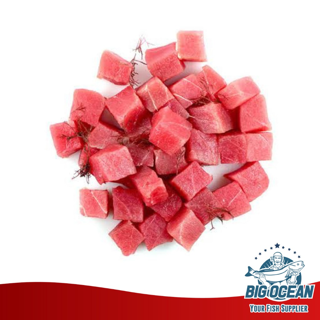 

Tuna Saikoro Tuna Cube Yellowfin @500gr