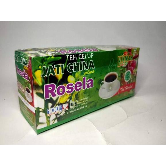 

[KODE 66] Grosir Teh Herbal Jati Cina plus Rosella 100% ORIGINAL