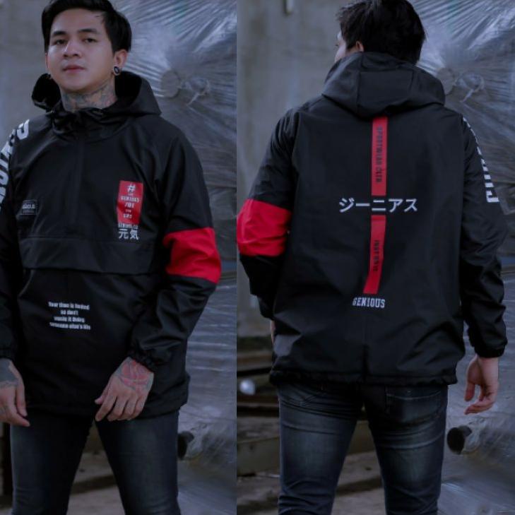 Keluaran Terbaru.. Jaket pria IKC 002 distro cbr Bandung hoodie dua sisi bolak balik keren grosir ja