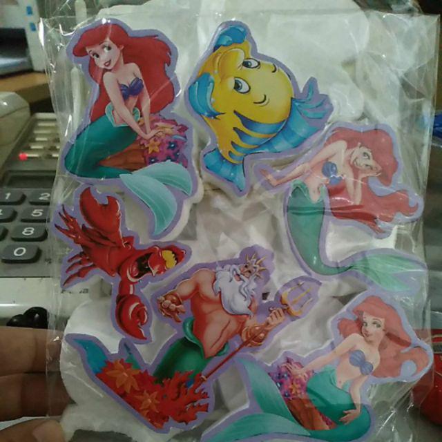 Cupcake Topper Ariel Mermaid