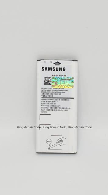 Baterai Samsung Galaxy A310 A3 2016 Original SEIN 100% Battery Batere Batre